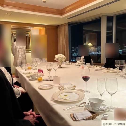 【体験談】8名の家族婚・長テーブル配置実例